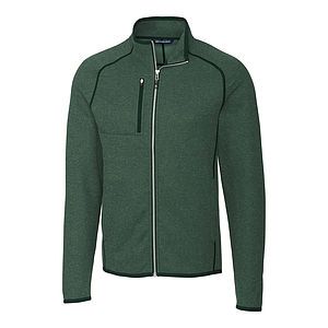 Cutter & Buck Mainsail Sweater-Knit Mens Full Zip Jacket
