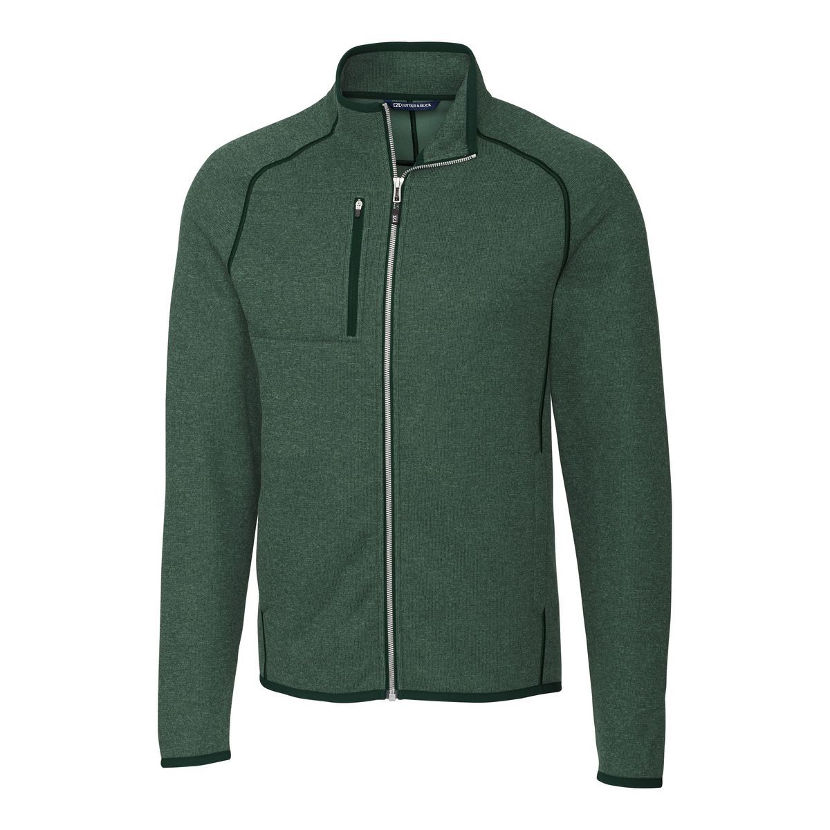 Cutter & Buck Mainsail Sweater-Knit Mens Full Zip Jacket