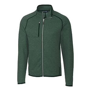 Cutter & Buck Mainsail Sweater-Knit Mens Full Zip Jacket