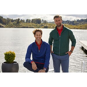 Cutter & Buck Mainsail Sweater-Knit Mens Full Zip Jacket