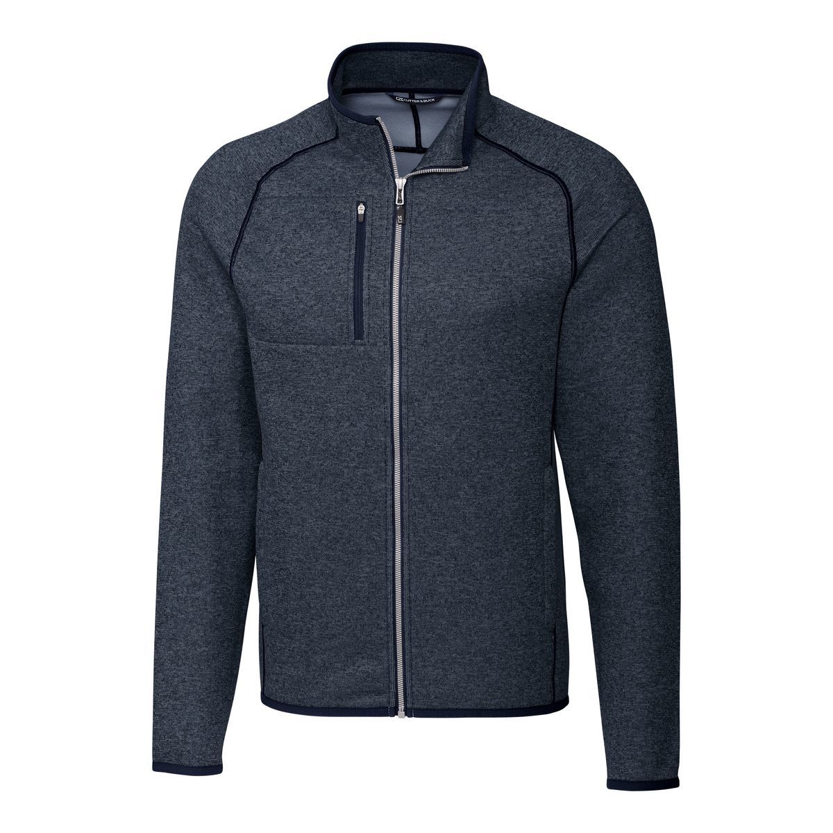 Cutter & Buck Mainsail Sweater-Knit Mens Full Zip Jacket