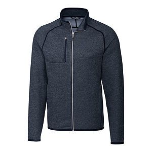 Cutter & Buck Mainsail Sweater-Knit Mens Full Zip Jacket