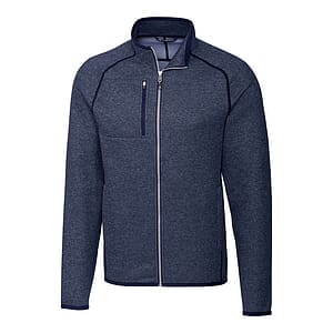 Cutter & Buck Mainsail Sweater-Knit Mens Full Zip Jacket