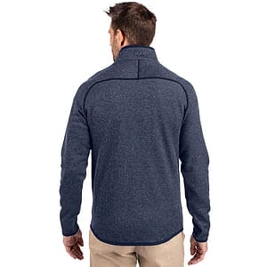 Cutter & Buck Mainsail Sweater-Knit Mens Full Zip Jacket