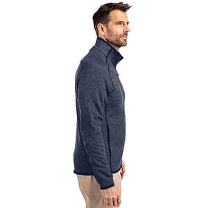 Cutter & Buck Mainsail Sweater-Knit Mens Full Zip Jacket