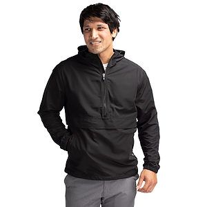 Cutter & Buck Charter Recycled Packable Mens Half Zip Anorak Jacket