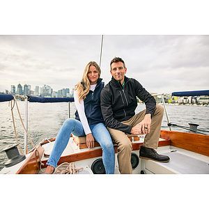 Cutter & Buck Evoke Recycled HoneycombFleece Mens Full Zip Jacket
