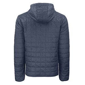 Cutter & Buck Rainier Recycled Insulated Puffer Mens Full Zip Hooded Jacket