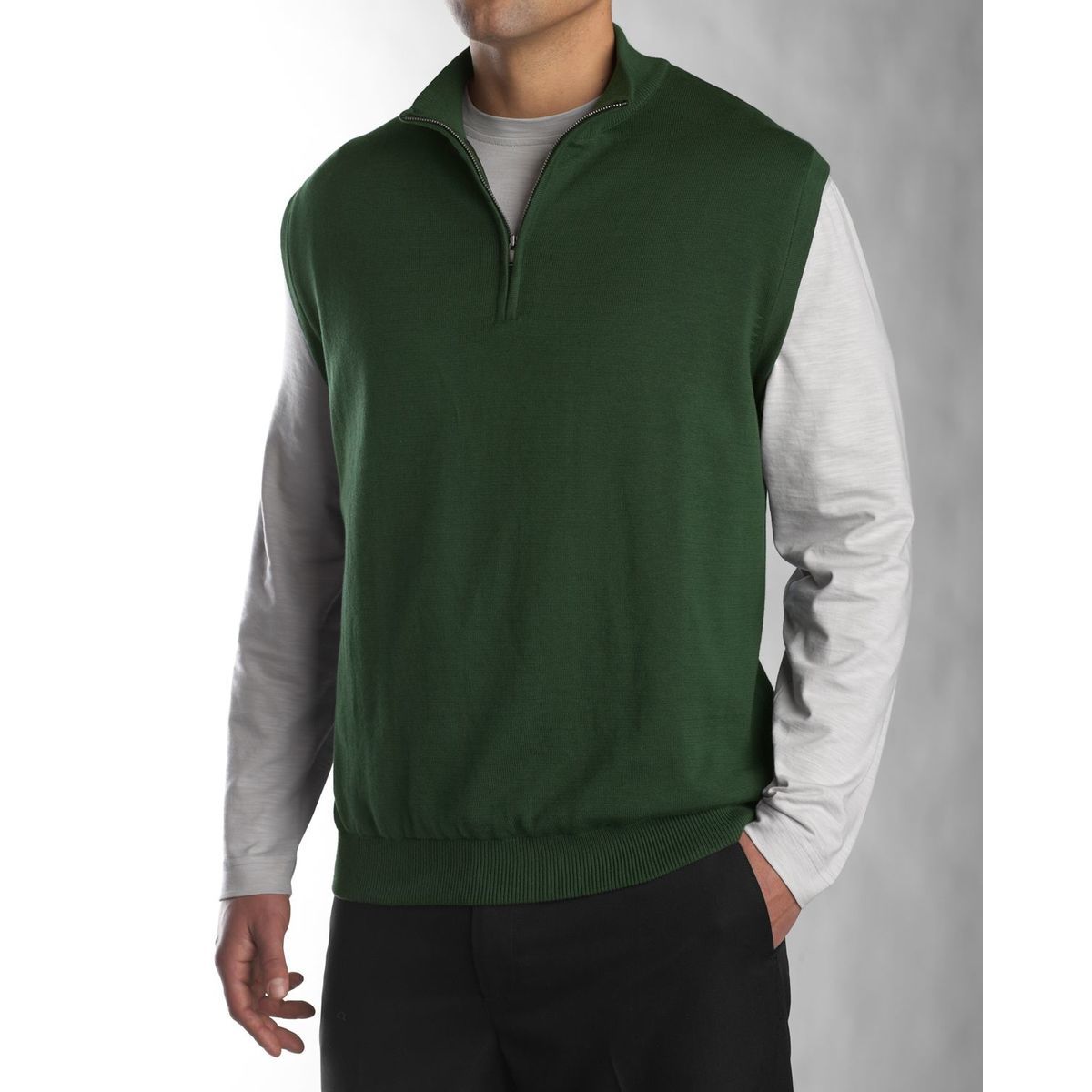 Sandpoint half zip vest wind sweater | Order Swag