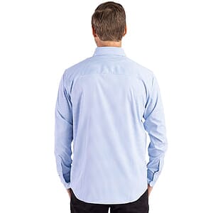Cutter & Buck Skyline Recycled Gingham Mens Big & Tall Long Sleeve Button Down  Dress Shirt Big & Tall