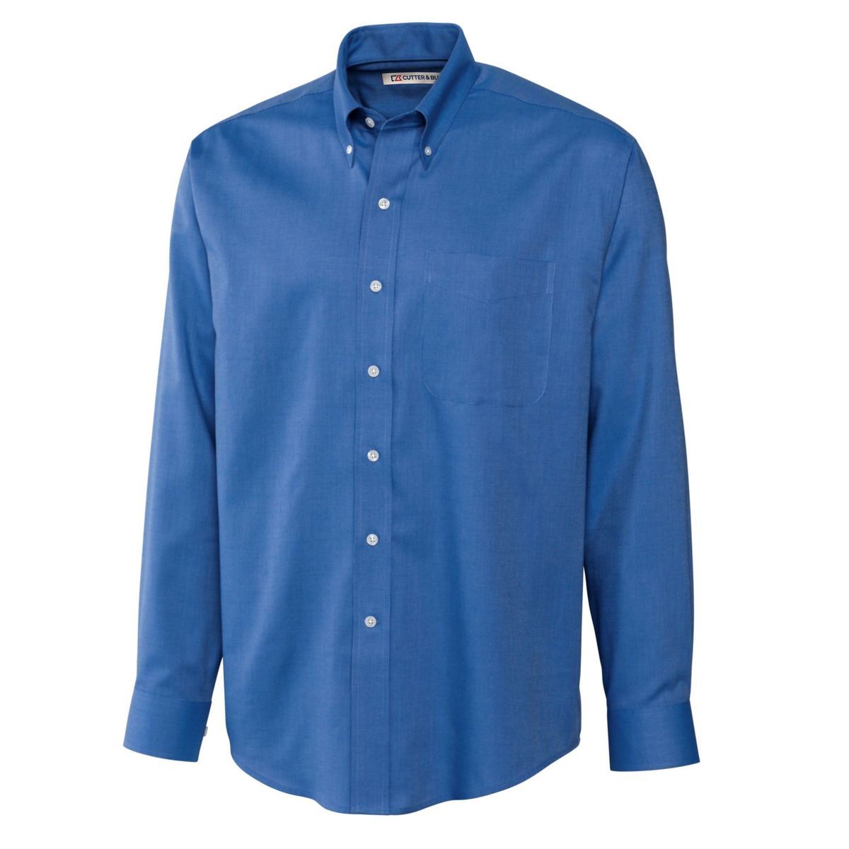 Cutter  Buck Epic Easy Care Nailshead Mens Big and Tall Long Sleeve Dress Shirt Big  Tall