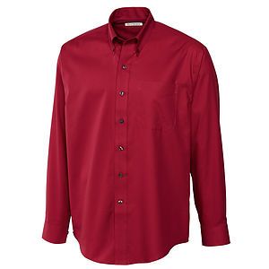 Cutter  Buck Epic Easy Care Fine Twill Mens Big and Tall Dress Shirt Big  Tall