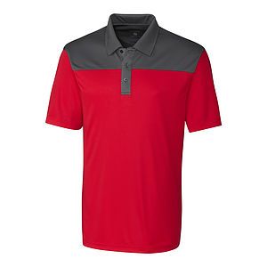 Clique Parma Colorblock Tech Jersey Mens Polo