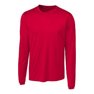 Clique Spin Solution-dyed Performance Jersey Mens Long Sleeve Tee