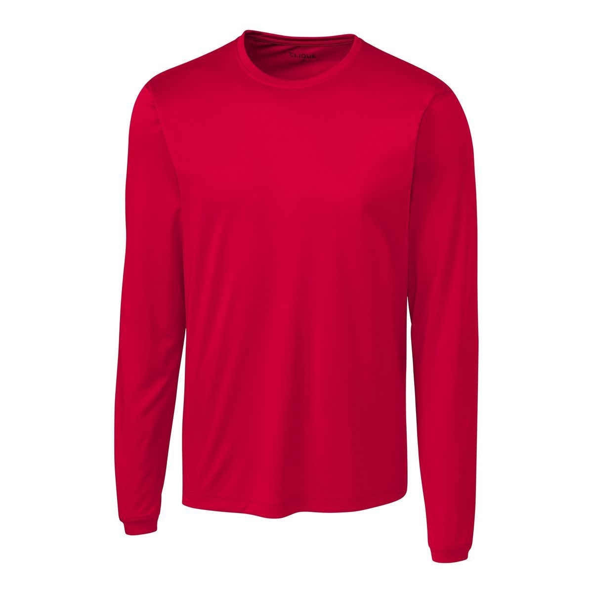 Clique Spin Solution-dyed Performance Jersey Mens Long Sleeve Tee