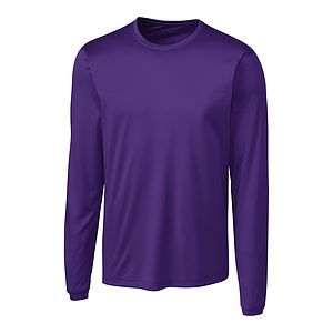 Clique Spin Solution-dyed Performance Jersey Mens Long Sleeve Tee