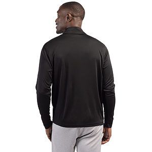 Clique Spin Solution-dyed Performance Interlock Mens Half Zip