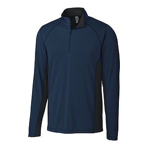 Clique Ice Pique Colorblock Tech Mens Half Zip