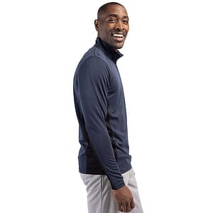 Clique Ice Pique Colorblock Tech Mens Half Zip