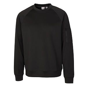 Clique Lift Solution-dyed Performance Unisex Crewneck Sweatshirt