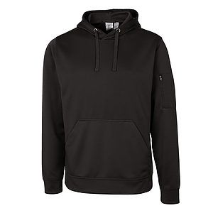 Clique Lift Solution-dyed Performance Unisex Hooded Pullover Sweatshirt
