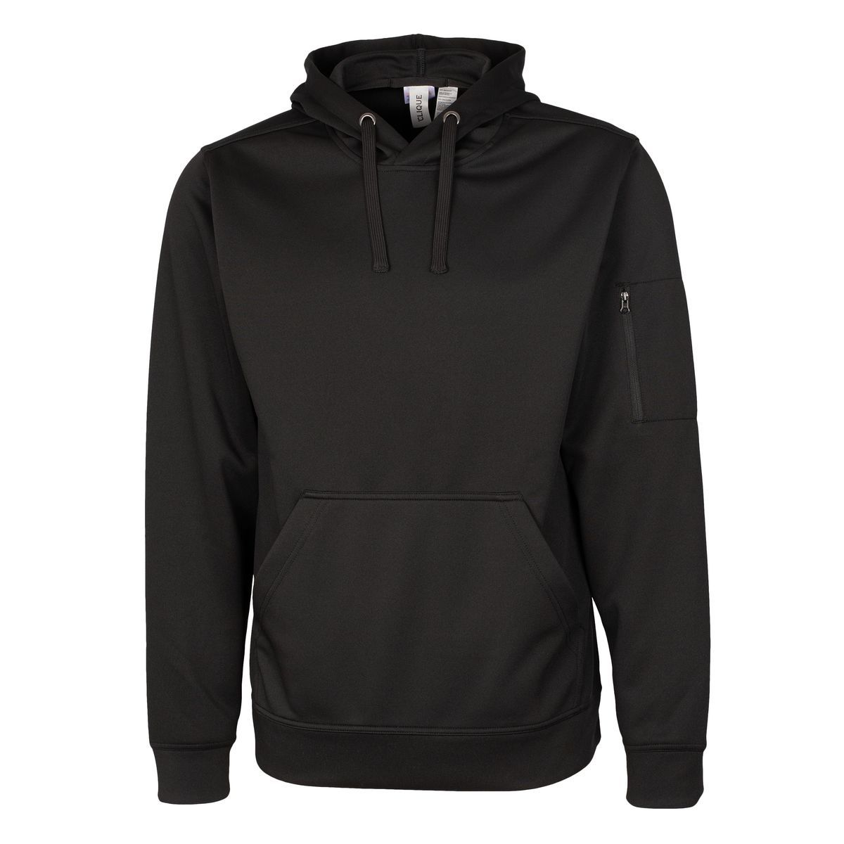 Clique Lift Solution-dyed Performance Unisex Hooded Pullover Sweatshirt