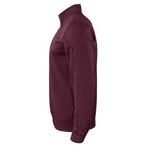 Clique Lift Solution-dyed Performance Unisex Half Zip Sweatshirt