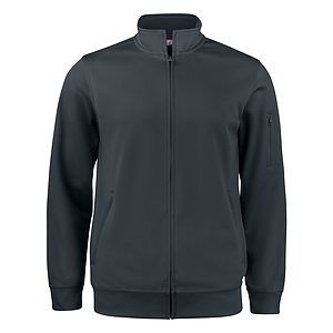 Clique Lift Solution-dyed Performance Unisex Full Zip Sweatshirt