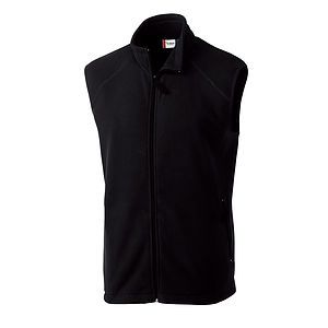 Clique Summit Performance Fleece Mens Full Zip Vest
