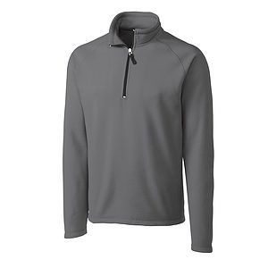 Clique Summit Performance Fleece Mens Half Zip Jacket