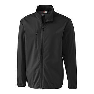 Clique Trail Recycled Stretch Softshell Mens Full Zip Jacket
