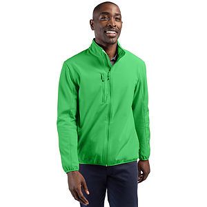 Clique Trail Recycled Stretch Softshell Mens Full Zip Jacket