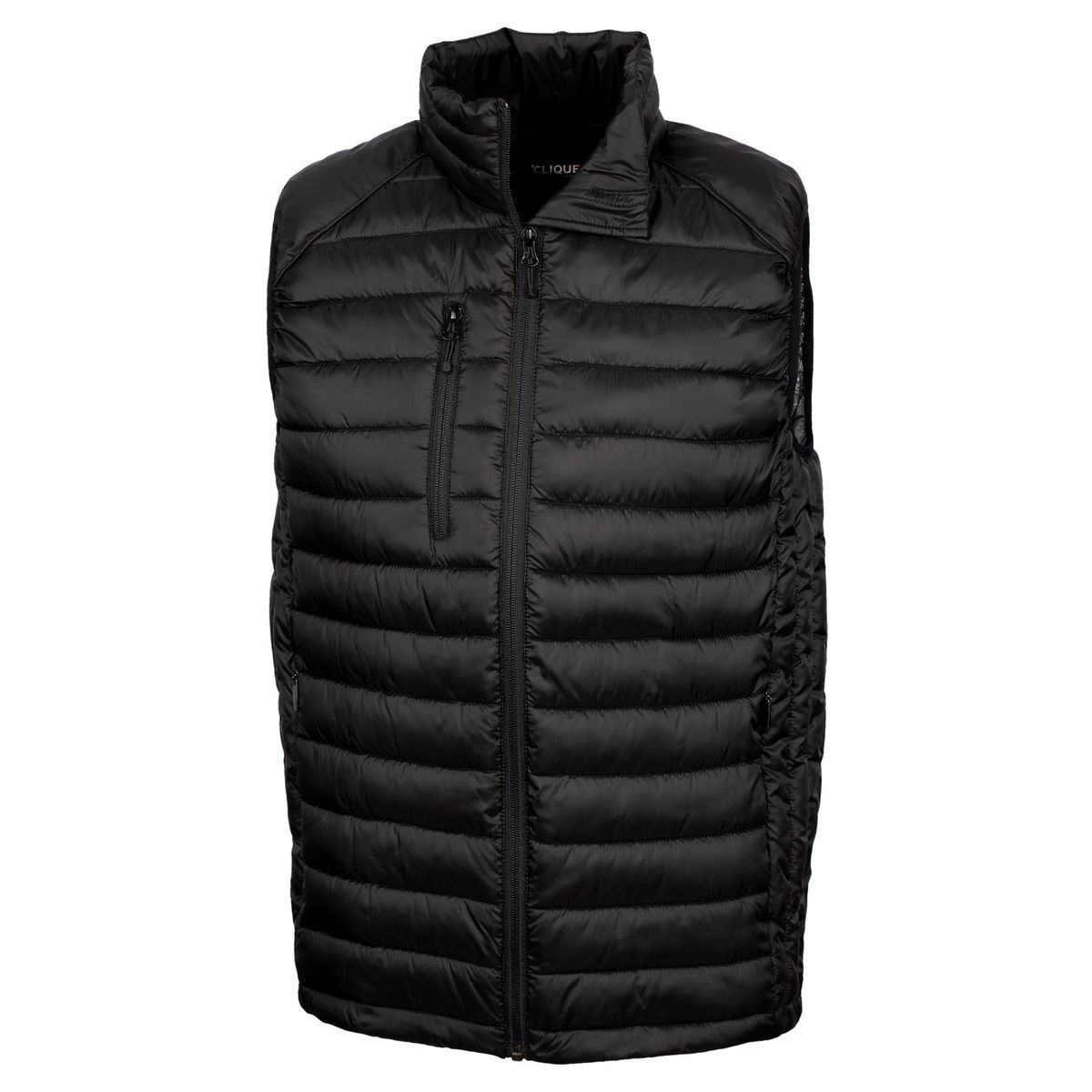 Clique hudson insulated mens full-zip puffer vest | Order Swag