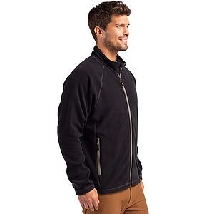 Clique Powder Recycled Fleece Mens Full Zip Jacket
