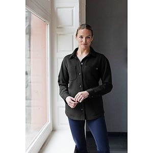 Cutter & Buck Roam Recycled Buttery-Soft Knit Womens Button Down Shirt Jacket