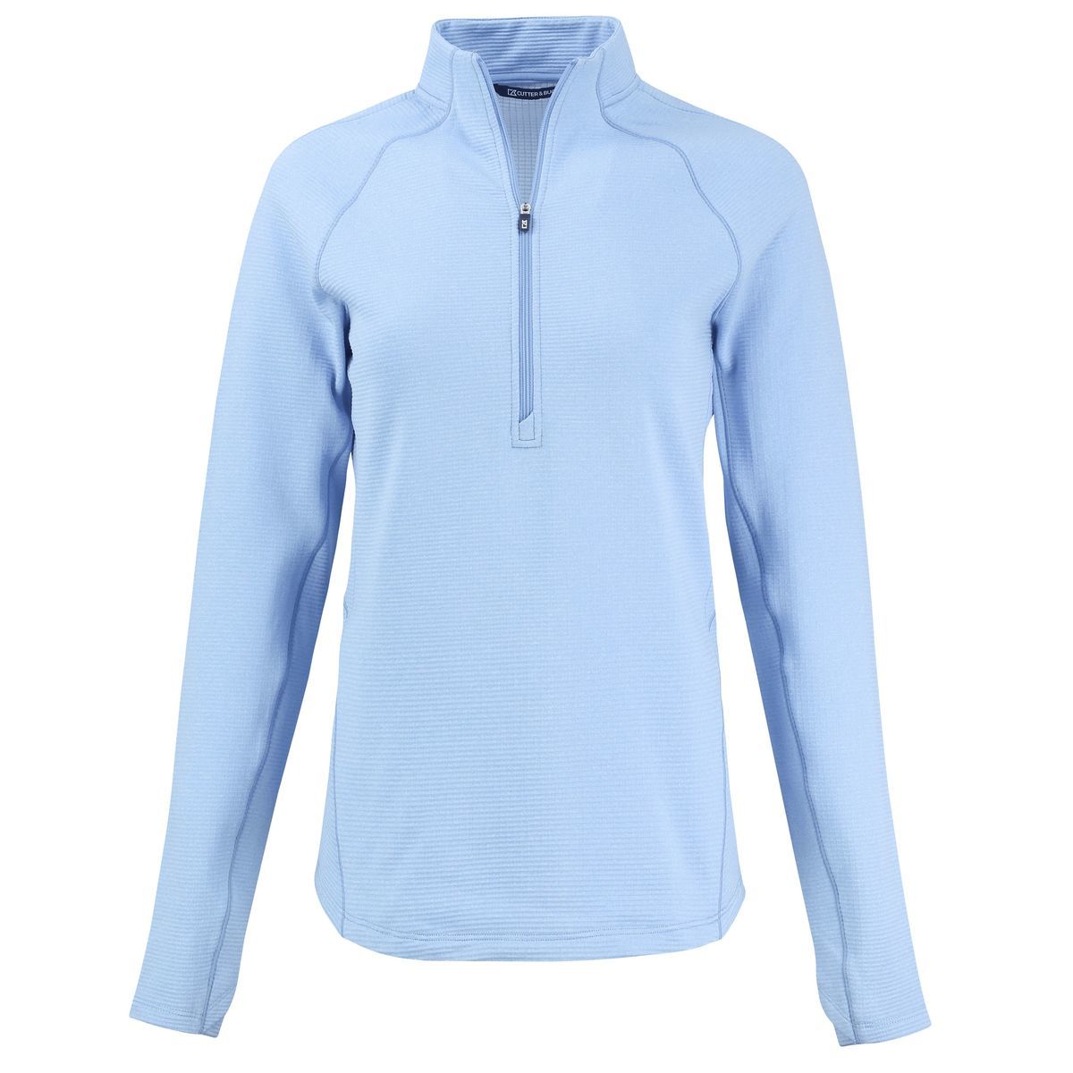 Cutter & Buck Peshastin Recycled GridFleece Womens Half Zip Pullover