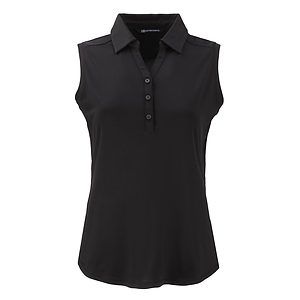 Cutter & Buck Forge Recycled Four-Way Stretch Womens Sleeveless Polo
