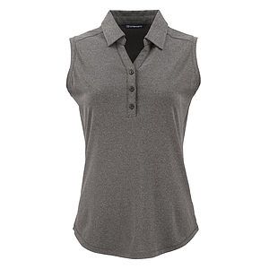 Cutter & Buck Forge Recycled Four-Way Stretch Womens Sleeveless Polo