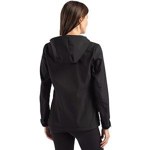 Clique Telemark Recycled Stretch Softshell Womens Full Zip Hooded Jacket