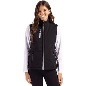 Clique Telemark Recycled Stretch Softshell Womens Full Zip Vest