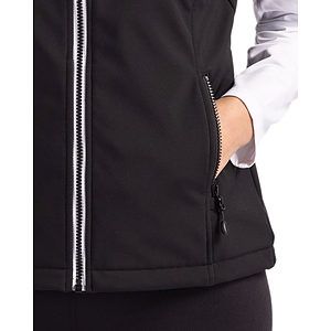 Clique Telemark Recycled Stretch Softshell Womens Full Zip Vest
