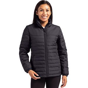 Clique Elevation Recycled Insulated Puffer Womens Full Zip Jacket