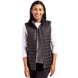 Clique Valhalla Recycled Insulated Puffer Womens Full Zip Vest