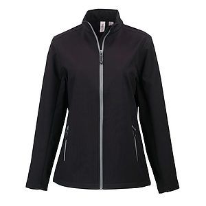 Clique Tempo Recycled Stretch Softshell Womens Full Zip Jacket