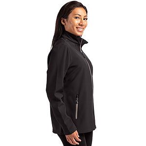 Clique Tempo Recycled Stretch Softshell Womens Full Zip Jacket