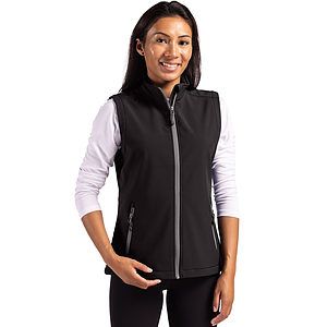 Clique Tempo Recycled Stretch Softshell Womens Full Zip Vest
