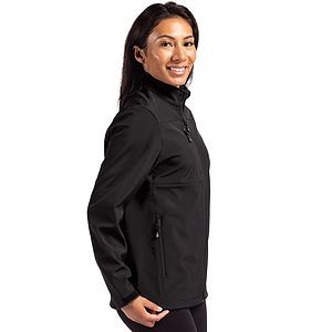 Clique Tempest Recycled Waterproof Stretch Softshell Womens Full Zip Jacket