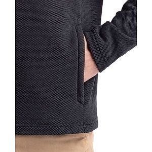 Cutter & Buck Hunts Point Recycled Fleece Mens Hybrid Snap Placket Pullover