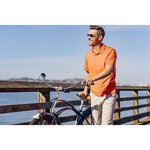 Cutter & Buck Coastline Recycled Double Peached Mens Polo