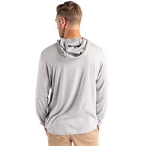 Cutter & Buck Coastline Recycled Double Peached Mens Hooded Pullover